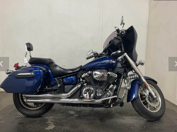 2013 Yamaha XVS1300, синий, 860000 рублей