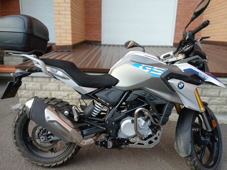 2019 BMW G 310 GS, синий, 395000 рублей, вид 1