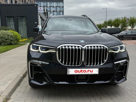 2021 BMW X7 40d I (G07), синий, 9500000 рублей, вид 1