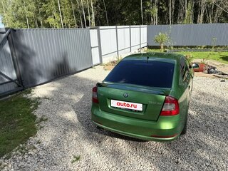 2012 Skoda Octavia RS II Рестайлинг, зелёный, 1222000 рублей, вид 4