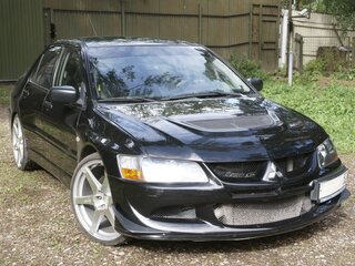 2004 Mitsubishi Lancer Evolution VIII, чёрный, 3490000 рублей, вид 5