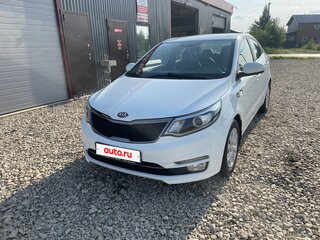 2017 Kia Rio III Рестайлинг, белый, 1100000 рублей, вид 2