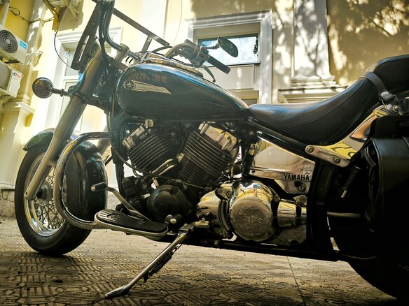 2004 Yamaha XVS400 Drag Star, чёрный, 450000 рублей - вид 8