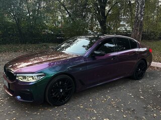 2019 BMW 5 серии 530d xDrive VII (G30/G31/G38), белый, 3900000 рублей, вид 4