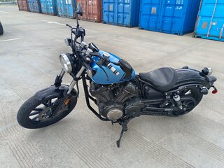 2014 Yamaha XV950 Bolt, голубой, 750000 рублей, вид 4