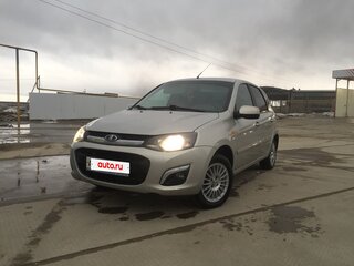 2013 Lada (ВАЗ) Kalina II, серебристый, 510000 рублей, вид 2