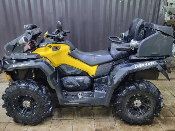 2014 BRP Can-Am Outlander Max XT-P 1000R, жёлтый, 1000000 рублей