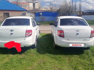2014 Lada (ВАЗ) Granta I, белый, 570000 рублей, вид 3