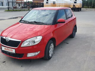2012 Skoda Fabia II Рестайлинг, красный, 460000 рублей, вид 1