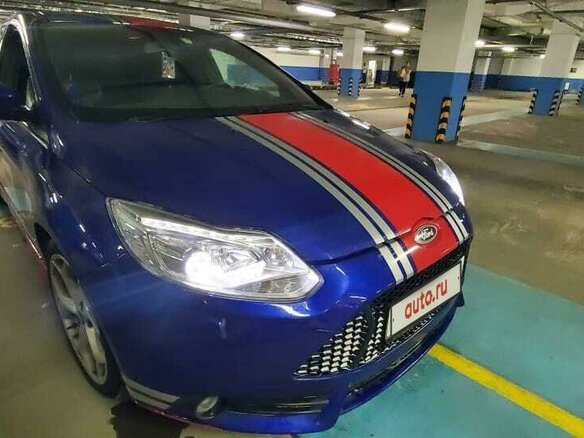 2012 Ford Focus ST III, синий - вид 7