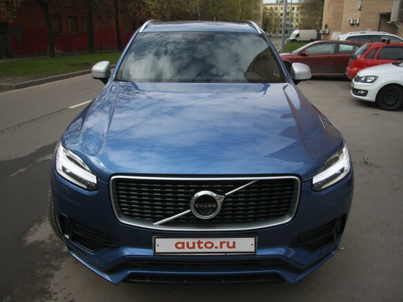 2018 Volvo XC90 II, синий - вид 3