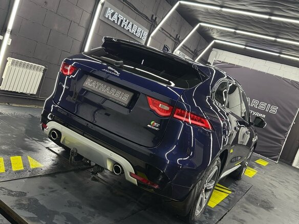 2016 Jaguar F-Pace I, синий, 2900000 рублей