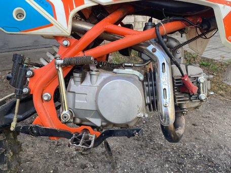 2018 Kayo Basic YX125, синий, 50000 рублей, вид 3