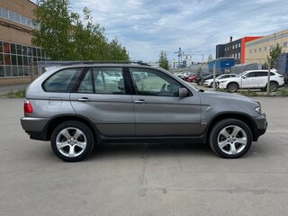 2004 BMW X5 4.4i I (E53) Рестайлинг, серый, 960000 рублей, вид 4