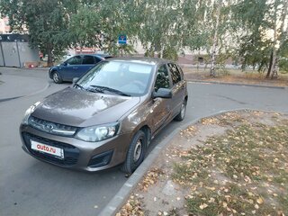2017 Lada (ВАЗ) Kalina II, коричневый, 510000 рублей, вид 3