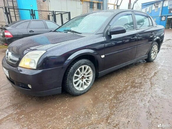 2003 Opel Vectra C, синий, 350000 рублей - вид 5