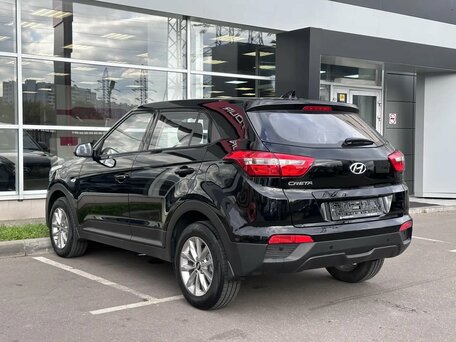 2020 Hyundai Creta I Рестайлинг, чёрный, 1670000 рублей, вид 4
