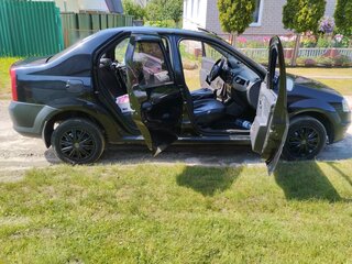 2011 Renault Logan I Рестайлинг, чёрный, 200000 рублей, вид 3