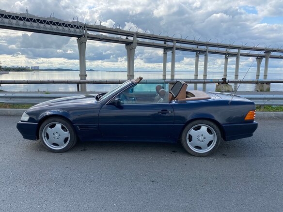 1992 Mercedes-Benz SL-Класс 300 IV (R129), синий, 1599000 рублей - вид 11