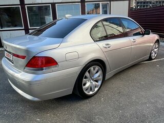 2004 BMW 7 серии 730i IV (E65/E66), серебристый, 1080000 рублей, вид 3