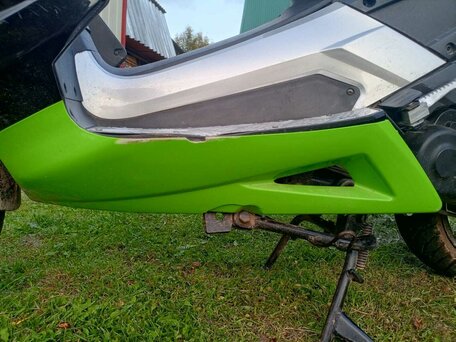 2018 Yamaha Aerox 50, зелёный, 40000 рублей, вид 4