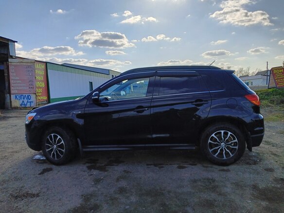 2012 Mitsubishi ASX I, чёрный, 1400000 рублей - вид 5
