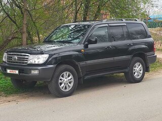 2006 Toyota Land Cruiser 100 Series Рестайлинг 2, чёрный, 2440000 рублей, вид 1