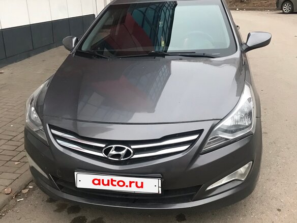 2017 Hyundai Solaris II, белый, 1420000 рублей - вид 1