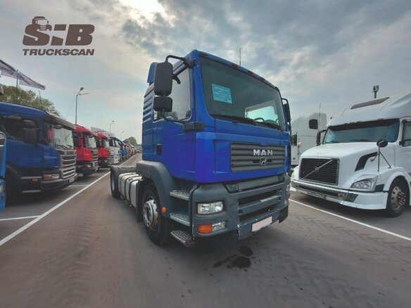 2007 MAN TGA, синий