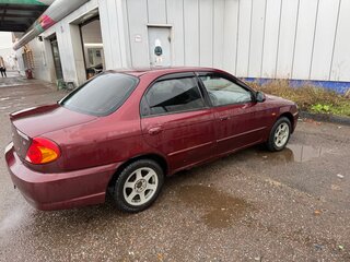 2006 Kia Spectra I Рестайлинг 2, красный, 160000 рублей, вид 5