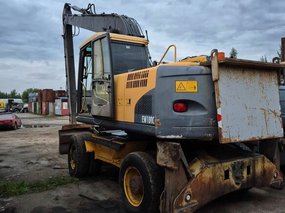 2008 Volvo EW, жёлтый - вид 1