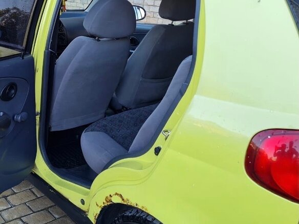 2006 Daewoo Matiz I Рестайлинг, жёлтый - вид 7