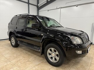 2007 Toyota Land Cruiser Prado 5-speed 120 Series, чёрный, 2700000 рублей, вид 4