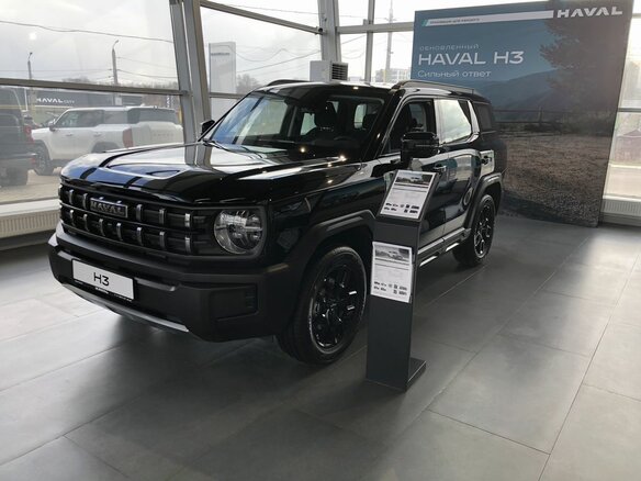2026 Haval H3 I Рестайлинг, чёрный - вид 3