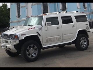 2008 Hummer H2 I Рестайлинг, белый, 4500000 рублей, вид 4