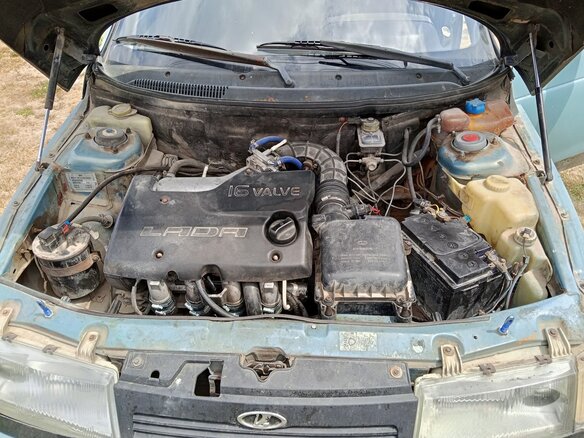 2003 Lada (ВАЗ) 2111, синий, 125000 рублей - вид 6