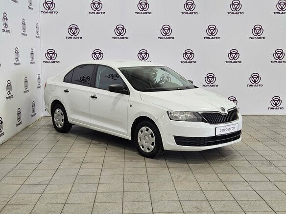2014 Skoda Rapid I, белый - вид 2
