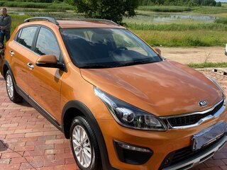 2019 Kia Rio X-Line IV, оранжевый, 1800000 рублей, вид 2