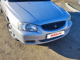 2005 Hyundai Accent ТагАЗ II, серый, 390000 рублей, вид 3