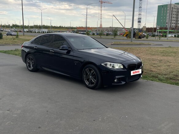 2016 BMW 5 серии 528i xDrive VI (F10/F11/F07) Рестайлинг, чёрный, 2280000 рублей