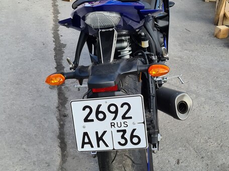 2014 Yamaha YZF-R6, синий, 1100000 рублей, вид 5
