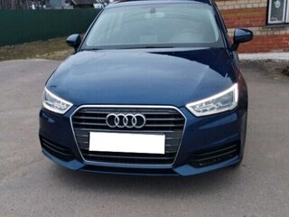 2015 Audi A1 I (8X) Рестайлинг, синий, 1090000 рублей, вид 1