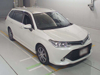 2015 Toyota Corolla Fielder XI (E160, E170, E180) Рестайлинг 1, белый, 1600000 рублей, вид 2