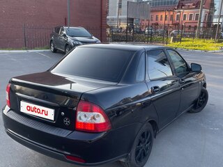 2013 Lada (ВАЗ) Priora I, чёрный, 430000 рублей, вид 4