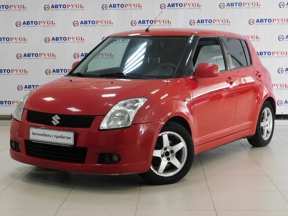 2007 Suzuki Swift AMT III, красный