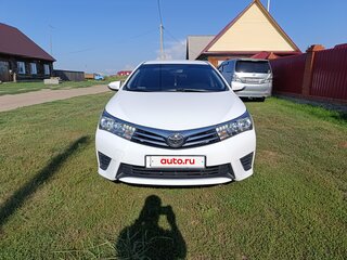2013 Toyota Corolla XI (E160, E170, E180), белый, 1430000 рублей, вид 3
