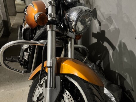 2001 Kawasaki VN1500 Vulcan, золотистый, 600000 рублей, вид 5