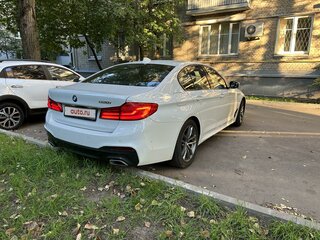 2019 BMW 5 серии 520i VII (G30/G31/G38), белый, 3000000 рублей, вид 3
