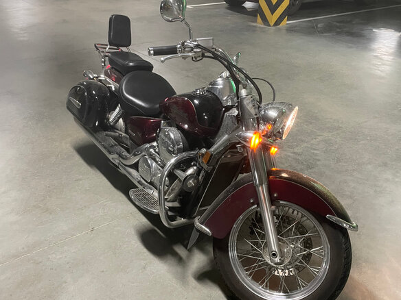 2004 Honda Shadow 750, чёрный, 600000 рублей