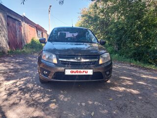 2017 Lada (ВАЗ) Granta I, коричневый, 520000 рублей, вид 2